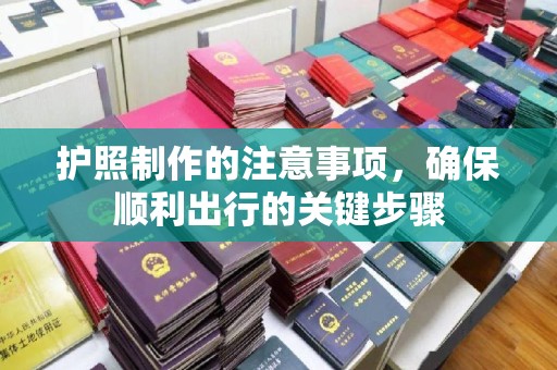 特克斯护照制作的注意事项，确保顺利出行的关键步骤
